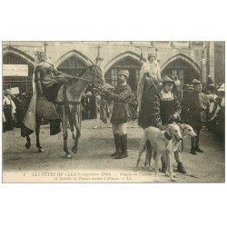 71 CLUNY. Les Fêtes de 1910 devant Abbaye