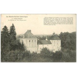 carte postale ancienne 71 CONFLANDEY. Château d'Amoncourt 1905