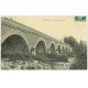 carte postale ancienne 71 DIGOIN. Animation sur et sous le Pont de l'Arroux 1910