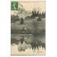 carte postale ancienne 71 EPINAC-LES-MINES. Villa de Frétoy 1913
