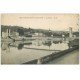 carte postale ancienne 71 FONTAINES-SUR-SAONE. Le Pont