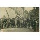 71 JONCY. Rare départ d'une Course Cyclisme 1911. Carte Photo Vélos et Cyclistes. Sport vélocipèdes Sportifs