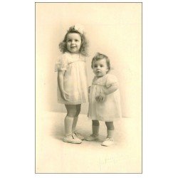 71 LA CLAYETTE. Photographie de Bébés format carte postale