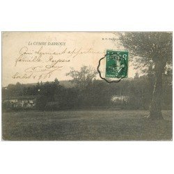 carte postale ancienne 71 LA COMBE DARROUX 1908