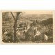 carte postale ancienne 71 LA COMELLE-SOUS-BEUVRAY 1940. Tampo, Inspection d'Autun