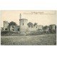 carte postale ancienne 71 LAIZY. Ruines Château Chazeux 1922