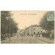 carte postale ancienne 71 LE CREUSOT. Café Route de Montcenis 1905