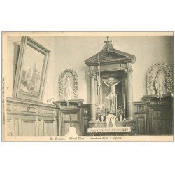 carte postale ancienne 71 LE CREUSOT. Chapelle Hôtel-Dieu 1907