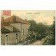 71 LE CREUSOT. Estaminet Restaurant Le Chat Noir. Carte toilée 1907