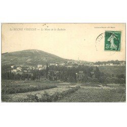 carte postale ancienne 71 LE MONT DE LA ROCHETTE 1909