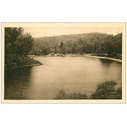 carte postale ancienne 71 LE SAUT DE LA CANCHE. Barrage Usine Electrique