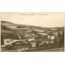 carte postale ancienne 71 LES VERNIZEAUX 1935