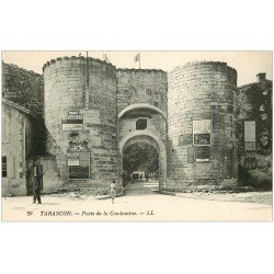 carte postale ancienne 13 TARASCON. Porte de la Condamine