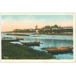 carte postale ancienne 71 MACON. Barques