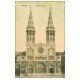 carte postale ancienne 71 MACON. Eglise Saint-Pierre 1908. Carte Photo émaillographie (tendance à se recroqueviller)..