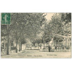 carte postale ancienne 71 MACON. Parc du Stand 1907