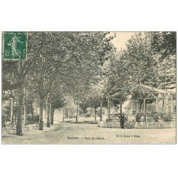 carte postale ancienne 71 MACON. Parc du Stand 1907