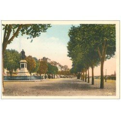 carte postale ancienne 71 MACON. Promenades Quai Lamartine