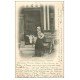 carte postale ancienne 14 Ancien Costume. Paysanne Normande avec son âne 1902