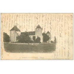 carte postale ancienne 71 SAINT-HURUGE. Le Château 1905.