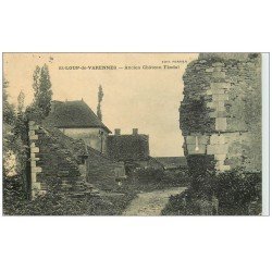 carte postale ancienne 71 SAINT-LOUP-DE-VARENNES. Château 1910