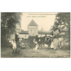 carte postale ancienne 71 SAINT-POINT. Le Château
