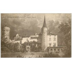 carte postale ancienne 71 SAINT-POINT. Le Château 1929