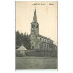 carte postale ancienne 71 SAINT-YAN. L'Eglise