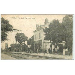 71 SENNECEY-LE-GRAND. La Gare 1920