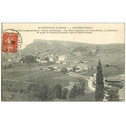 carte postale ancienne 71 SOLUTRE-POUILLY 1915