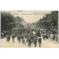 71 TOURNUS. Défilé des Sociétés Fêtes du Centenaire