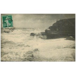 carte postale ancienne 14 ARROMANCHES. Grande Cale jour Grande Marée 1912