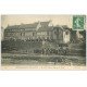 carte postale ancienne 14 ARROMANCHES. Petite Cale l'Heure des Bains 1909