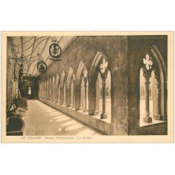 carte postale ancienne 68 COLMAR. Cloître Musée Unterlinden