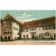 carte postale ancienne 68 COLMAR. Commissariat de Police 1937