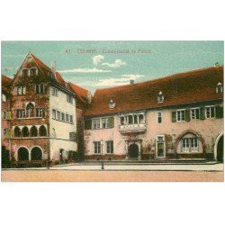 carte postale ancienne 68 COLMAR. Commissariat de Police 1937