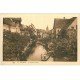 carte postale ancienne 68 COLMAR. La Petite Venise avec barge