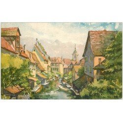 carte postale ancienne 68 COLMAR. La Petite Venise par Felt ou Feld...