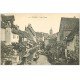 carte postale ancienne 68 COLMAR. Nombreuses barges sur la Petite Venise