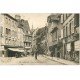 carte postale ancienne 68 COLMAR. Rue des Boulangers 1936. Capellerie, Couronnes de fleurs, Zenith...