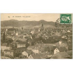 carte postale ancienne 68 COLMAR. Vue sur la Ville 1925
