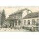 carte postale ancienne 68 FOUSSEMAGNE. Hôtel de Ville et Ecoles 1918