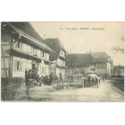 68 FRIESEN. Hôpital Zislin superbe voiture et Militaires