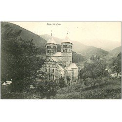 carte postale ancienne 68 GUEBWILLER GEBWEILER. Abtei Murbach 1914