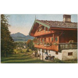 carte postale ancienne 68 GUEBWILLER. Maison Chalet Ferme. 1922 pour Sélestat