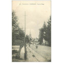 carte postale ancienne 68 HAGENBACH. Une vue du Village