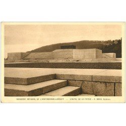 carte postale ancienne 68 HARTMANNSWILLERKOPF. Monument National Autel de la Patrie