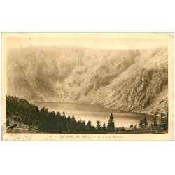 carte postale ancienne 68 LAC BLANC. Vue du Restaurant 1931