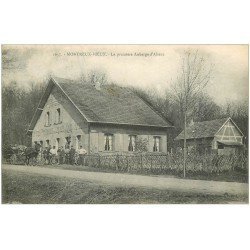 carte postale ancienne 68 MONTREUX-VIEUX. La première Auberge d'Alsace