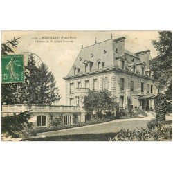 carte postale ancienne 68 MORVILLARS. Château se Viellard 1916. Léger grattage..